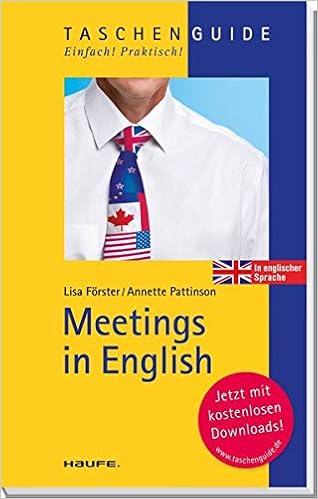 Meetings In English Haufe Taschenguide Amazon De Forster Lisa Pattinson Annette Fremdsprachige Bucher
