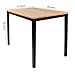 Need Small Computer Desk Writing Desk 39 3/8'' L Study Desk for Small Space Sturdy and Heavy Duty Home Office Desk for Dormitory/Meeting Room AC3BB100