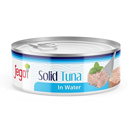 Jego Solid Tuna in Water Wild Natural Catch Tuna Keto Low Carb