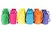 Neliblu Canvas Drawstring Favor Gift Bags Bulk Set of 12 Bright Vivid Colored Goodie Bags Sacks with Drawstring Closure for Party Favors and Supplies 7