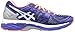 ASICS Women's Gel-Kayano 23 Lite-Show Running Shoe, Blue/Silver/Flash Coral, 8.5 M US