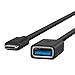Belkin F2CU036btBLK USB-IF Certified 3.0 USB Type C (USB-C) to USB A Adapter, Compatible with USB-C Devices Including New MacBook and ChromeBook Pixel