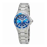 Technomarine Women's Sea Manta Quartz Watch with Stainless-Steel Strap, Silver, 19 (Model: TM-215006