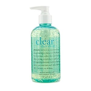 Image of Philosophy Clear Days Ahead Oil-Free Salicylic Acid Acne Treatment Cleanser, 8 Ounce