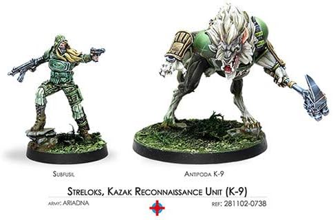 Infinity: Ariadna - Streloks K9, Kazak Reconnaissance Unit