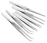 Woodstock D3288 Tweezer Set, 6-Piece