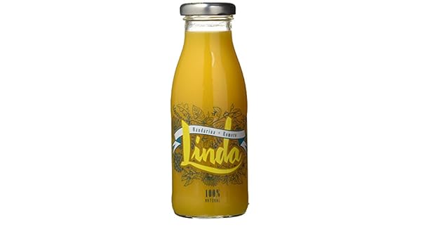 Zumo 100% Natural De Mandarina Con Romero Linda 250 Ml: Amazon.es ...