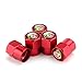 TK-KLZ 5Pcs Metal Car Tires Valve Stem Caps for Fiat Abarth Fiat 500 Abarth 1000 1100 TC 204A Berlinetta 500C Coupe Scorpione Spider Simca 2000 204A 205A Berlinetta Alfa Decorative Accessories