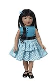 Starpath Asian Girl Doll - 18' Vinyl, Included Custom Fairy Tail e-Book Starring You and Your Star Path Doll, Fits American Girl Clothing