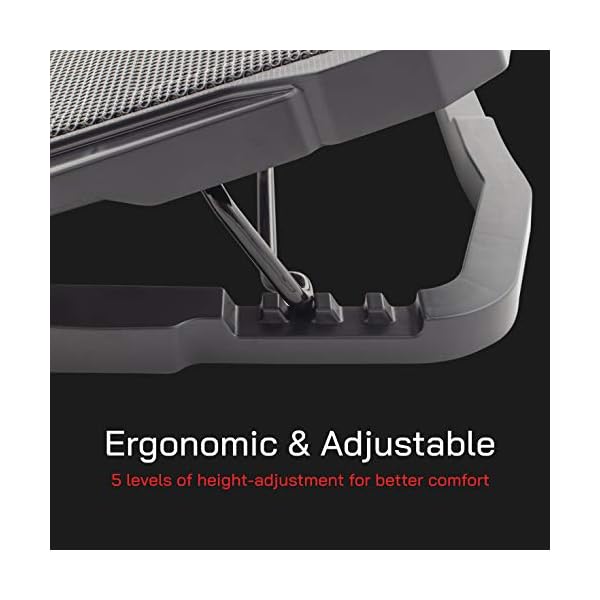 White-Shark-CP-25-Ice-Warrior-Gaming-Laptop-Cooling-Pad-Quiet-Fan-Mat-Powerful-1500RPM-LED-Lighting-Adjustable-Ergonomic-Stand-for-Bed-Lightweight-Portable-2-USB-Ports-for-Laptops-Up-to-175 White Shark CP-25 Ice Warrior Gaming Laptop Cooling Pad, Quiet Fan Mat, Powerful 1500RPM, LED Lighting, Adjustable…