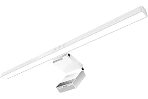 Computer Monitor Light Bar, Eye Caring Screen Lamp, Stepless Dimmable Reading LED Task Lamp, Touch Control, No Glare for Desk