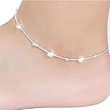 Doinshop Female New Chain Ankle Bracelet Barefoot Jewelry
