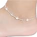 Doinshop Female New Chain Ankle Bracelet Barefoot Jewelry