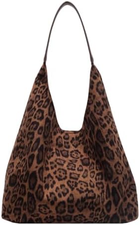 Amazon.com: Leopard Corduroy Tote Bag for Women Large Slouchy