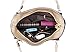 Soft Leather Purse Large Handbag Women Tote Hobo Handbags Shoulder Bag Top handle Satchel (Black Golden)