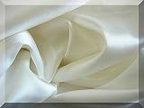 Set of 2 White Luxury 100% Silk Pillowcase for Hair & Facial Beauty Queen / Standard