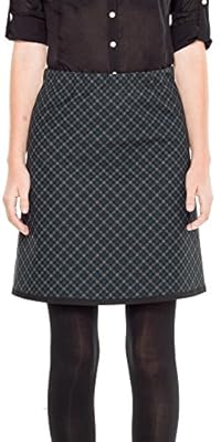 MAXSTUDIO Plaid DOUBLEKNIT Skirt