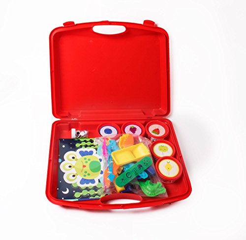 Monster and Dinos Case - Tutti Frutti Scented Modeling Dough, Non-Toxic, Rehydratable