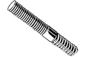 Hard-to-Find Fastener 014973217280 Automotive Studs, 7/16-14 x 7/16-20 x 2, Piece-8