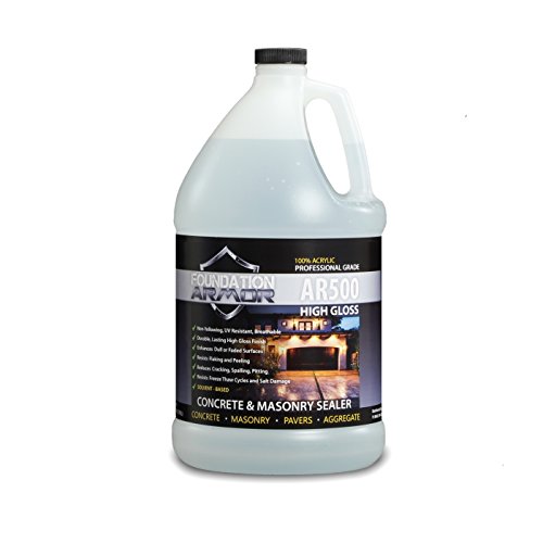 Armor AR500 Solvent Based High Gloss Acrylic Concrete Driveway Sealer