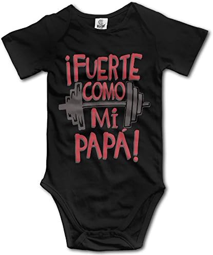 Spanish Strong Like My Dad Baby's Humor Clothes (0-2 Years Old)
