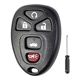 New PAD + 5 Buttons for Gm Remote KEY Keyless Car Case No Chips Inside