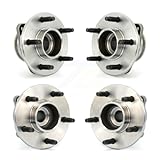 Front Rear Wheel Bearing & Hub Assembly Kit For