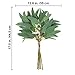 Supla 2 Pack Faux Seeded Eucalyptus Long Leaves Greenery Bouquets Long Leaves Grey Green Atificial Eucalyptus Plants Spray with Fruit Pods for Greenery Wedding Bride Baby Shower Woodland Floral Decor