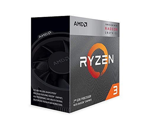 (Renewed) AMD Ryzen 3 3200G with RadeonVega 8 Graphics Desktop Processor 4 Cores up to 4GHz 6MB Cache AM4 Socket (YD3200C5FHBOX)