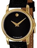 Movado Men's 2100005 Museum Black Stainless Steel Watch