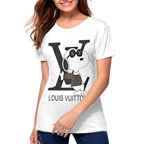 Louis Vuitton Woman's T Shirts Street White