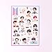 Youyouchard BTS Bangtan Boys,BTS Umbrella+BTS Keychain+Double-sided Pillow Case/Cushion Covers+ BTS Bracelet+Cosmetic Bag+Makeup Mirror+BTS Stickers,Bts Gift for Girls(H02)