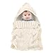 Colorful Newborn Baby Wrap Swaddle Blanket, Oenbopo Baby Kids Toddler Knit Blanket Swaddle Sleeping Bag Sleep Sack Stroller Wrap for 0-12 Month Baby (Kahki)