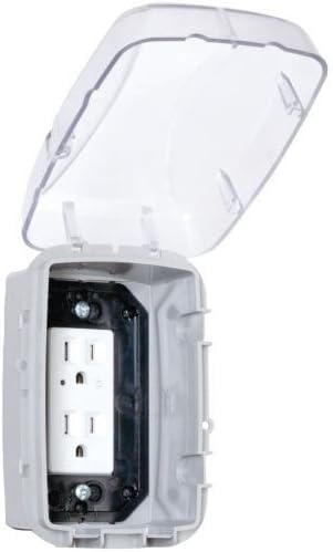 Intermatic WP3100C Plastic In-Use Weatherproof Receptacle Cover