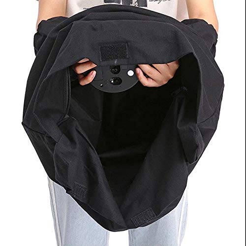 INLAR Darkroom Bag Developing Professional Anti Static Light-Proof Zipper Easy Clean Dual Layer Portable Practical Load Photo Anti Reflection Photography Film Changing - Thumbnail 6