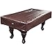 GSE Games & Sports Expert Billiard Pool Table Covers, 7'/8'/9' Waterproof & Tearproof Heavy Duty Leatherette Pool Table Covers (Several Colors Available, Brown - 9ft)