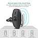 Oasser Wireless Car Charger 10W/7.5W Fast Charging Car Phone Holder Air Vent Dashboard Windshield with Adjustable Coil for Samsung Galaxy S10/S10+/S9/S9+/S8/Note 8/iPhone Xs Max/Xs/XR/X/8/8 Plus