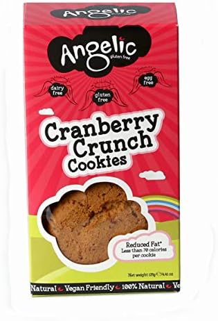 Angelic Gluten Free Cranberry Crunch Cookies 125g