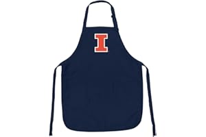 Broad Bay University of Illinois Apron Stain Release Illinois Illini Aprons