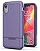 ENCASED Heavy Duty Case for iPhone XR Purple (2018 Rebel Armor) Military Grade Protective Cover (Full Body Protection)