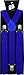 Enimay Great Quality Unisex Suspenders Royal Blue
