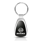 Nissan Maxima Black Tear Drop Key Chain