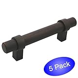 Cosmas 161-3ORB Oil Rubbed Bronze Cabinet Bar Handle Pull - 3