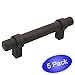 5 Pack - Cosmas 161-3ORB Oil Rubbed Bronze Cabinet Bar Handle Pull - 3