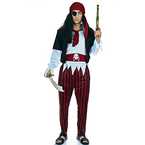 Adult Man's Pirate Costumes