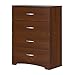 South Shore Step One 4-Drawer Chest, Sumptuous Cherry