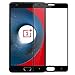 OnePlus 3 Screen protector, OnePlus Three Full Coverage Screen protector, Pabrito (TM) 9H Hardness Ultra-thin Tempered Glass Front LCD Screen Protector for OnePlus 3 (Black Full Screen Protector)