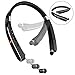 Bluetooth Headset, GRDE Bluetooth Headphones-[30 Hrs Playtime] Wireless Stereo Neckband Foldable Sport Earbuds with Mic Retractable Earphones Compatible for X/8/7/XS Plus Samsung Galaxy S8 S9 S10