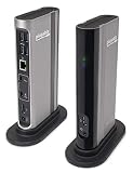 Plugable Thunderbolt 3 Dock with Charging Compatible with MacBook Pro 2019 2018 2017 and Specific Windows Laptops (Supports DisplayPort or HDMI up to 4K 60, Gigabit Ethernet, Audio, 5 USB 3.0 Ports)