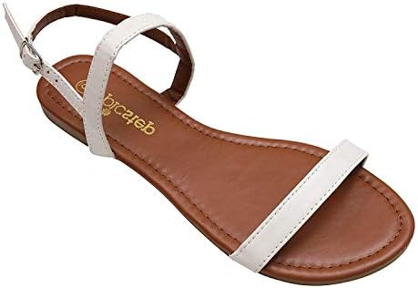 Emma Shoes Woman's Double Straps Summer Flat Sandals